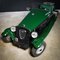 Sportscar vintage motorizzata verde e nera, Immagine 7