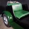 Vintage Motorized Green and Black Model Sportscar, Image 20