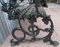 English Cast Iron Garden Bench, 1850s 4