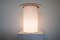 Lampada da tavolo vintage in vetro soffiato opalino di Gianmaria Potenza, Immagine 4