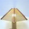 Grande Lampe de Bureau sur Socle en Travertine, 1970s 15