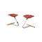 Mezzadro Stools by Achille & Pier Giacomo Castiglioni for Zanotta, 1971, Set of 2 3