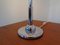 Lampe de Bureau en Plastique Orange et Chrome, Italie, 1960s 10