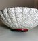 French Art Deco Red & White Glazed Ceramic Bowl by Paul Milet for Sevrès 6