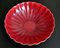 French Art Deco Red & White Glazed Ceramic Bowl by Paul Milet for Sevrès 3