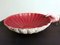 French Art Deco Red & White Glazed Ceramic Bowl by Paul Milet for Sevrès 20