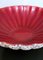 French Art Deco Red & White Glazed Ceramic Bowl by Paul Milet for Sevrès 8