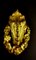 Ganci attaccapanni / incastri antichi in bronzo dorato e cesellato, set di 2, Immagine 11