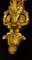 Ganchos / borceles antiguos de bronce cincelado y dorado. Juego de 2, Imagen 10