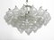 Frosted Glass Ball Tulipan Ceiling Lamp from Kalmar Franken KG, 1960s, Image 2