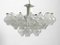 Frosted Glass Ball Tulipan Ceiling Lamp from Kalmar Franken KG, 1960s 5