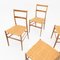 Italian Superleggera Dining Chairs by Gio Ponti, 1950s, Set of 4 7