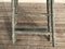 Escalera plegable de madera, años 20, Imagen 6