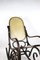 Rocking Chair Vintage Marron par Michael Thonet 7