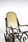 Vintage Brown Rocking Chair by Michael Thonet 7