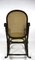 Rocking Chair Vintage Marron par Michael Thonet 3