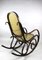 Rocking Chair Vintage Marron par Michael Thonet 5