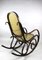 Vintage Brown Rocking Chair by Michael Thonet 5
