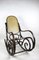 Rocking Chair Vintage Marron par Michael Thonet 6
