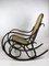 Vintage Brown Rocking Chair by Michael Thonet 8