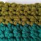 Coussin Chunky Textures Vert de Com Raiz 6