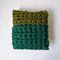 Coussin Chunky Textures Vert de Com Raiz 1