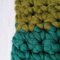 Green Chunky Textures Pillow from Com Raiz 4