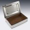 3-Tier Solid Silver Cigar Box from Tiffany & Co, 1920s 10