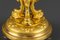 Candelabro antiguo de bronce dorado, Imagen 4