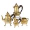 French Silver-Gilt Tea Set from Maison Cardeilhac, 19th Century, Set of 4 1