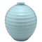 Ceramic Light Blue Vase by Villeroy & Boch, 1930s, Image 1