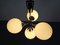 Space Age Sputnik Ceiling Lamp with 4 Glass Globes, 1960s, Image 7