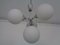 Space Age Sputnik Ceiling Lamp with 4 Glass Globes, 1960s 11
