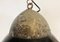 Vintage Black Enameled Hanging Lamp, 1930s, Image 6