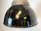 Vintage Black Enameled Hanging Lamp, 1930s 8