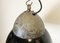 Vintage Black Enameled Hanging Lamp, 1930s 3