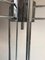 Mid-Century Chromed Steel Ceiling Lamp with 6 Trumpets, Image 4