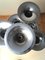 Mid-Century Chromed Steel Ceiling Lamp with 6 Trumpets, Image 5