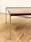 Tavolino da caffè in palissandro con gambe cromate, anni '60, Immagine 8