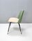 Beistellstühle in Grün & Elfenbeinfarben von Gastone Rinaldi für Rima, 1950er, 2er Set 8