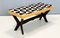 Black, White and Yellow Bench from Dedar, 1950s 1