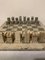 Mid-Century Travertin Schachbrettmuster von Angelo Mangiarotti 7