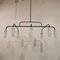 Mid-Century Painted Metal Tubes Ceiling Lamp with 8 Lights, Image 3