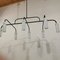 Mid-Century Painted Metal Tubes Ceiling Lamp with 8 Lights, Image 5