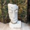 Cubist Carved Stone Sculpture of Man's Head by Mihai Vatamanu, 1960s, Image 8