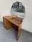 Art Deco Curved Walnut Dressing Table, 1920s, Image 6