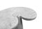 Tavolini Eros in marmo di Carrara bianco di Angelo Mangiarotti per Skipper, 1976, set di 2, Immagine 8