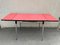 Extendable Red Formica Dining Table, 1950s 5