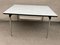 White-Grey Formica Dining Table, 1950s 1