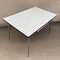 Tavolo da pranzo in legno di formica bianco-grigio, anni '50, Immagine 4